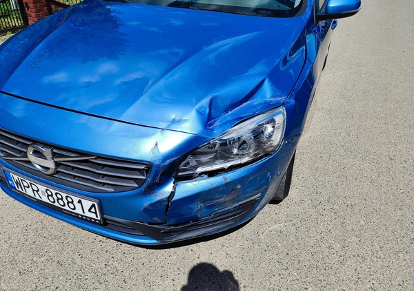 Volvo S60 cena 25500 przebieg: 84000, rok produkcji 2014 z Hel małe 56